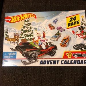 Hot Wheels 24 Gifts Countdown Advent Birthday New